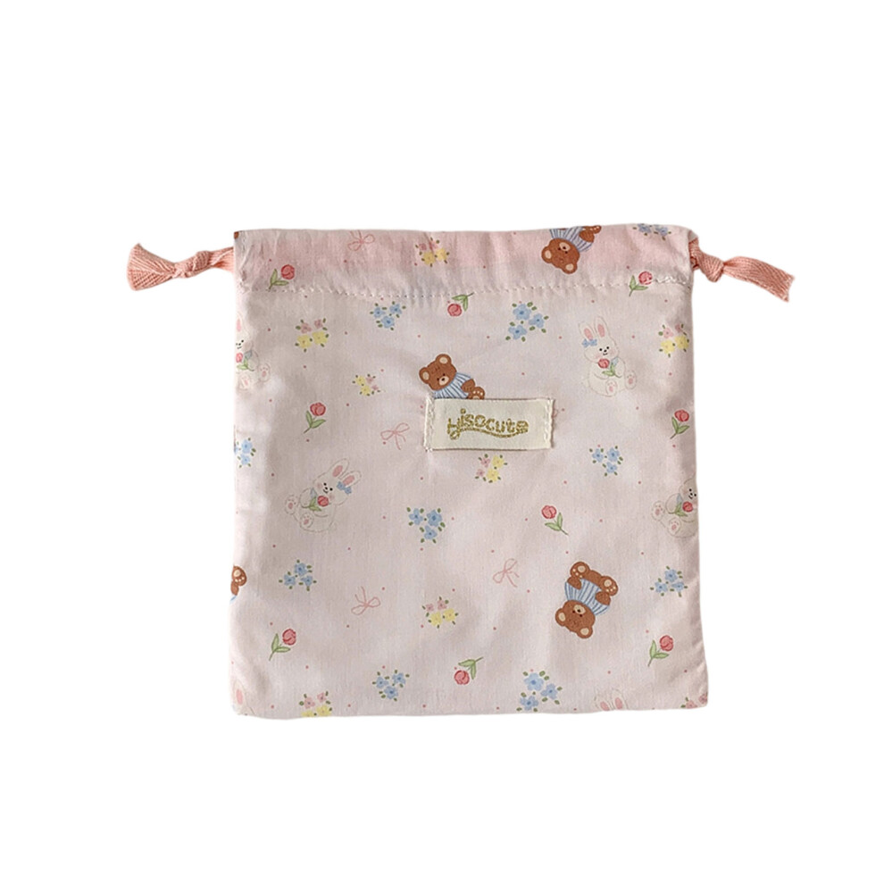 Travel Toiletry Bag Lovely Cartoon Makeup Bag Travel-Pink small