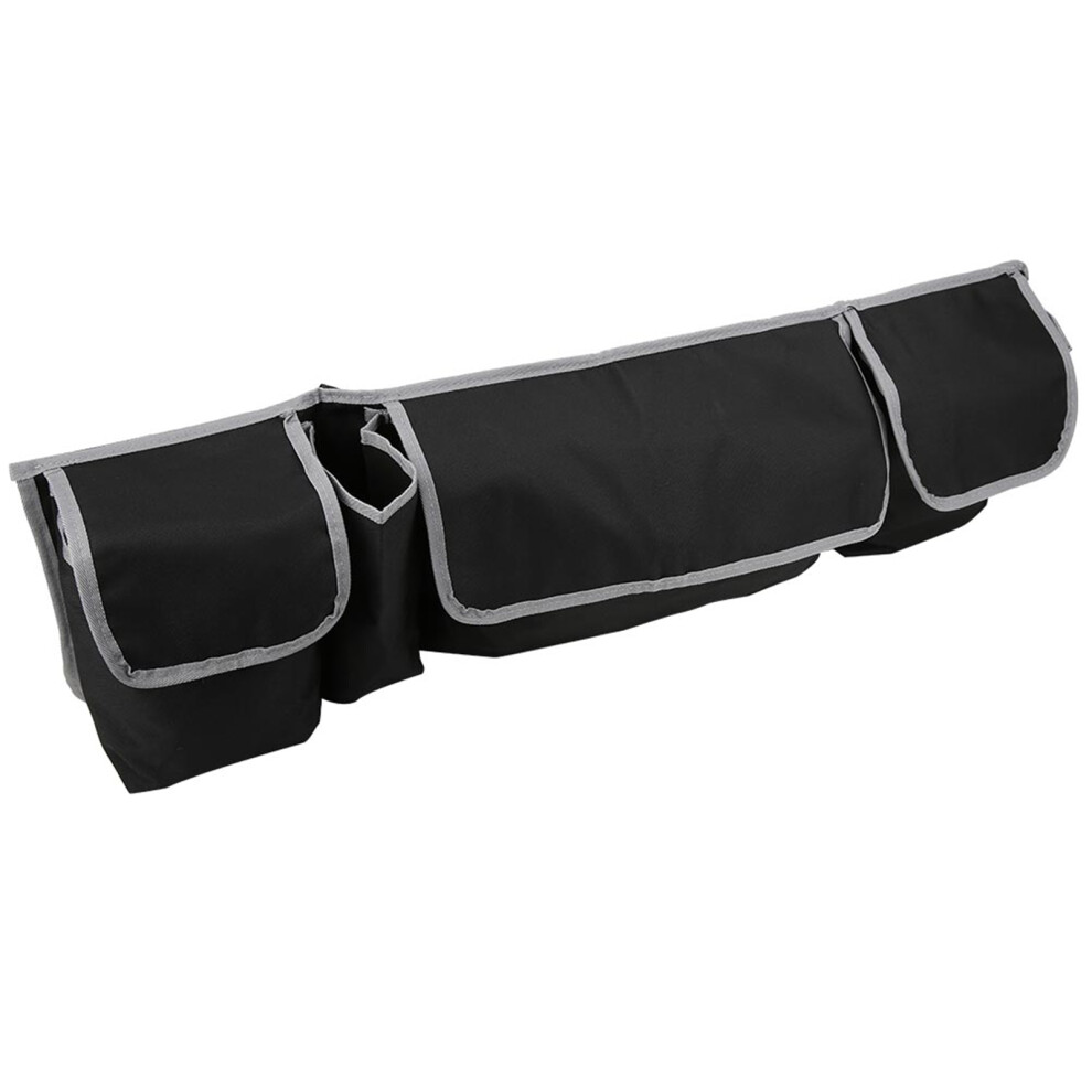 Universal 600D Oxford Car Trunk Organizer With Multiple Pockets Black 8111361526893