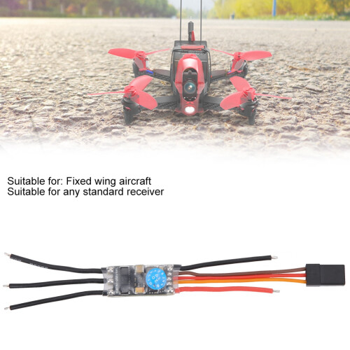 7A ESC with BEC for RC Fixed Wing Aircraft 1‑2S Electronic Speed Controller
