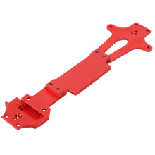 RC-Zweite Etage Platte für WLtoys 144001 1/14 RC Auto Aluminiumlegierung Rot