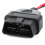Cigarette Lighter Socket Power Adapter 1 to 2 Splitter for OBD2 Diagnostic Tool 13