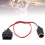 Cigarette Lighter Socket Power Adapter 1 to 2 Splitter for OBD2 Diagnostic Tool 14
