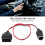 Cigarette Lighter Socket Power Adapter 1 to 2 Splitter for OBD2 Diagnostic Tool 3