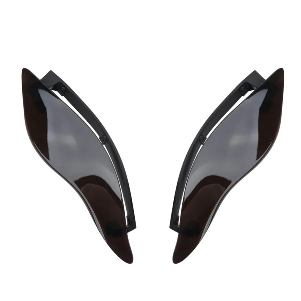 Fit For Harley Touring Electra Street Tri Glide Cvo 14-22 Motorcycle Windshield Side Wing Adjustable Batwing Fairing(Smoke) 9067246734374