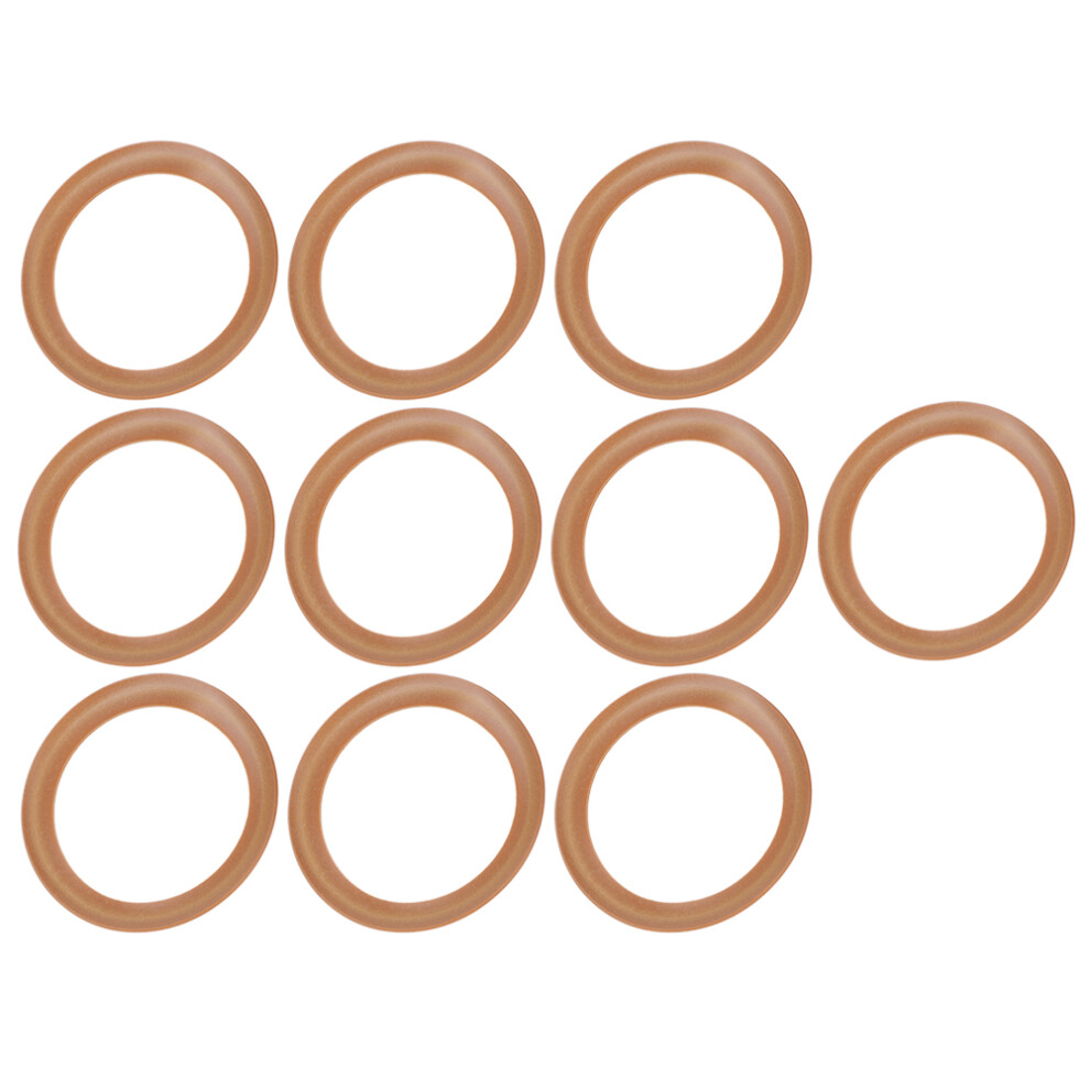 10Pcs Rubber Piston Rings For 1500W Silent Oil-Free Air Compressor, 75X56x1mm 5071361532566