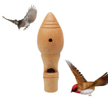 Bird Call - Imitation Bird Entrapping Wooden Whistle - Sound Caller Decoy Simulation Watching Outdoor Hunting Nature Enthusiasts Newcomers