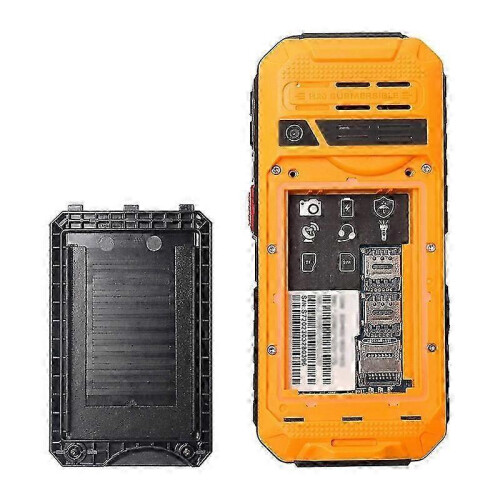 (Red US Plug) UNIWA S9 Rugged IP68 Waterproof Phone - 4G Dual SIM with Flashlight 2