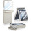 (Silver, Grey) GKK Magnetic Hinge Case for  Galaxy Z Flip7 5G with Front Screen Protector - Matcha Green 1