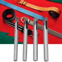 Handgehaltenes Lederlocher mit 4 mm ovaler Öse – Lederhandwerk-Locher Set