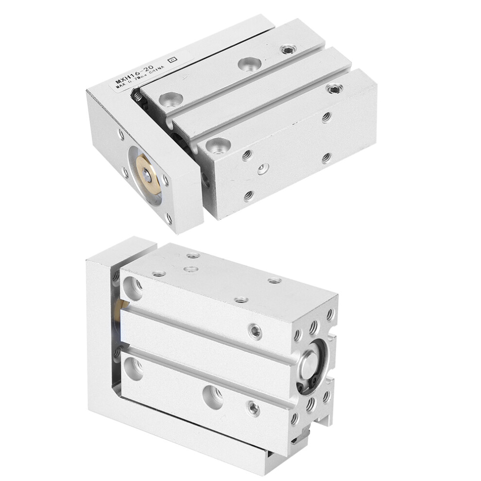 MXH16-40 Double Acting Pneumatic Linear Guide Rail, 16mm Dia-image-OPC-PMZ92XK-NEW