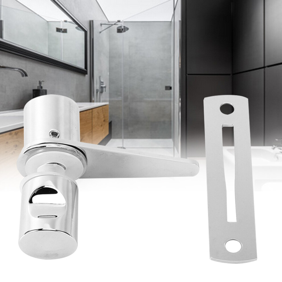 Glass Shower Door Latch Lock - Perfect For Home And Office Doors 9411361540400
