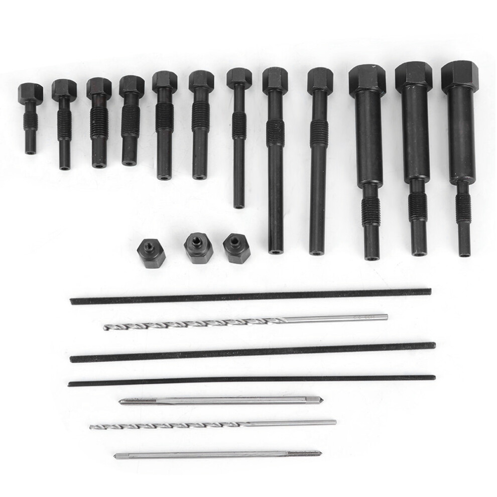 22Pcs Steel Glow Plug Electrode Removal Tool Kit M8 M10 Set 4691361544133