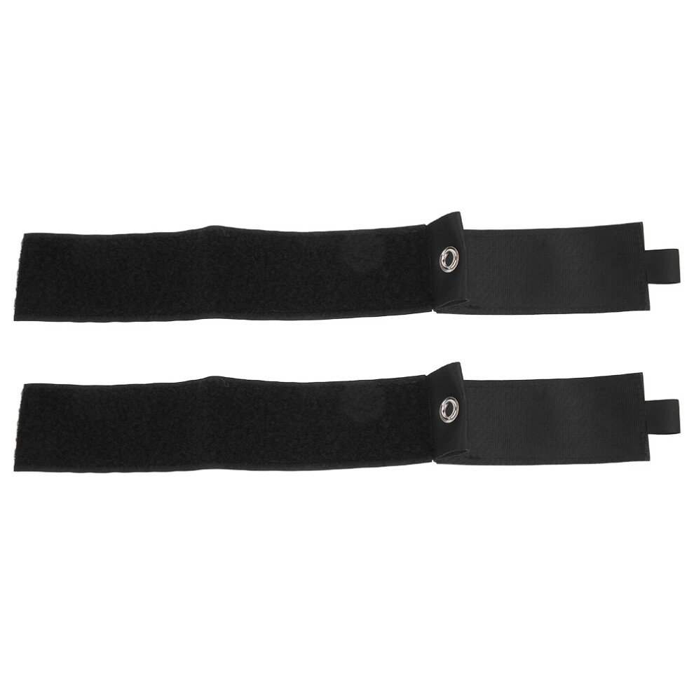 2pcs Nylon Bike Storage Strap Wire Cables Organizer 50x150mm Black-image-OPC-PMZ96J9-NEW