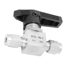 304 Edelstahl Hochdruck-Nadelventil SS‑44S6Φ4 für Wasser, Gas, Flüssigkeiten