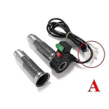 (Type A) 60V 3-Speed Throttle Handle with Horn for Harley Citycoco Scooter E-Bike Motorcycle Modification Part