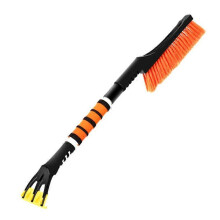 (Orange) ST-3902 Car Multifunctional Removable Snow Scraper Snow Shovel