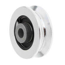 (54mm Silver) Bearing Pulley Wheel Gym Accessory Universal for Cable Machine Gym Equipment 54mm Silver