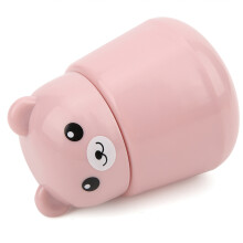 Cute Pink Animal Pill Grinder Portable Baby Medicine Crusher Small Size