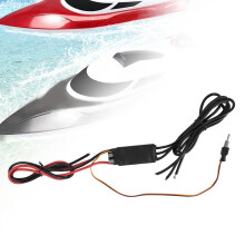 Wasserdichter 50A Brushless ESC 2-6S für RC-Boot Unterwasserantrieb Schwarz