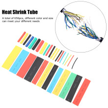 656pcs Assorted Heat Shrink Tubes for Wire Insulation & Cable Repair