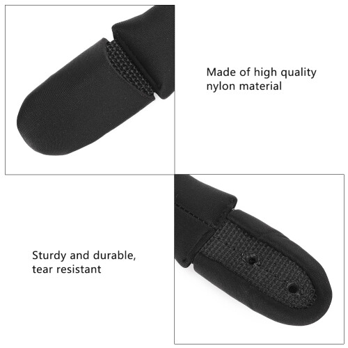 Nylon Black Surfboard Handle Durable Surfing Life Saving Accessory