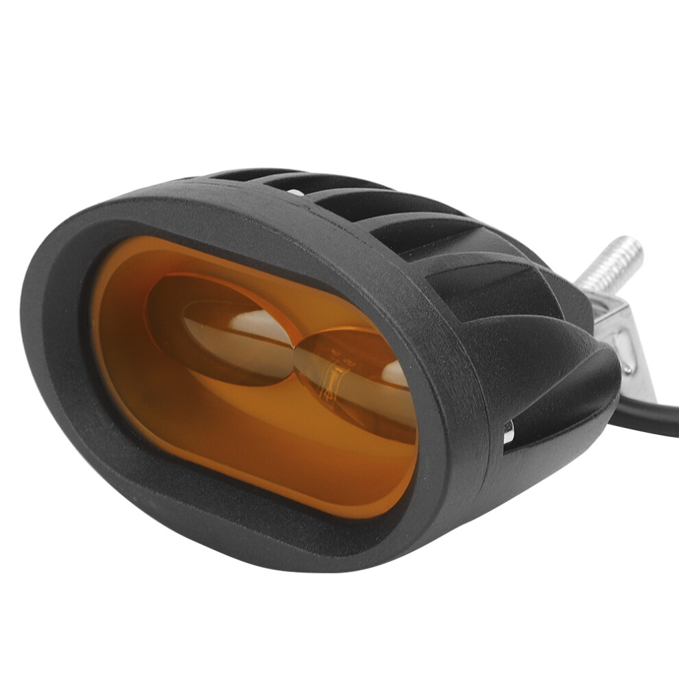 4In Ip67 Led Spotlight Foglight 20W 200M For Car Motorcycles Yellow/White 8411361556938