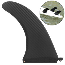 10in Faux Carbon Fiber SUP Surfboard Fin Watershed Balancing Rudder Accessory