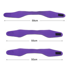 Fascia per il nuoto per la protezione delle orecchie, tappi per le orecchie impermeabili regolabili elastici con materiale in neoprene, comoda fascia