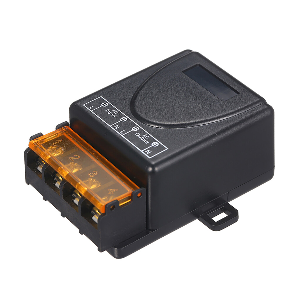Wireless Remote Switch Module 433Mhz Ac85-220V 1Ch Relay + Rf Transmitter 1527 9361361557567