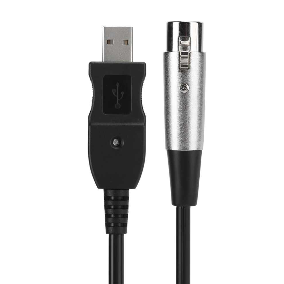 Usb To Xlr Microphone Link Cable Adapter 3M For Windows & Os 4631361557801
