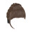 Hair Accessory Headband Braid Natural Bangs Wigs For-Dark brown 1