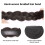 Hair Accessory Headband Braid Natural Bangs Wigs For-Dark brown 2