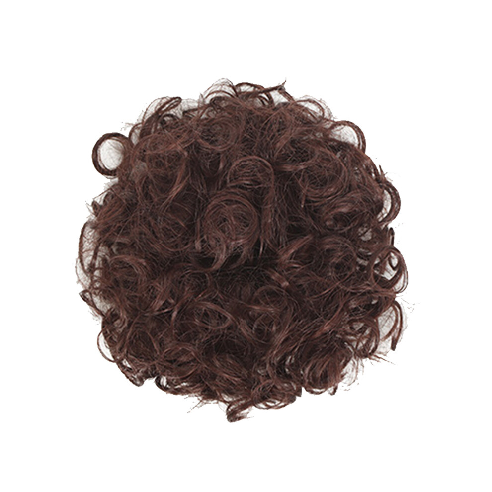 Synthetic Fibre Big Bun Hairpiece Heat Resistant Washable-433
