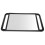 Large Rectangular Hand Mirror for Salon & Barber Use, 40.5x24cm 3
