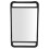 Large Rectangular Hand Mirror for Salon & Barber Use, 40.5x24cm 2
