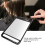 Large Rectangular Hand Mirror for Salon & Barber Use, 40.5x24cm 5