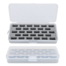 Plastic Thread Storage Box 28 Compartments for Sewing Machine Bobbins & Spools