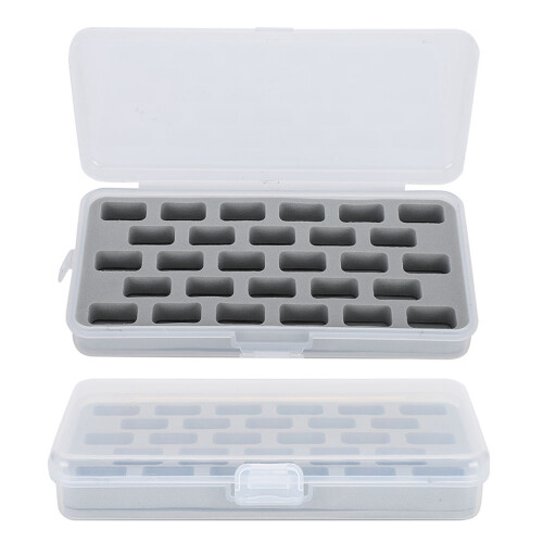 Plastic Thread Storage Box 28 Compartments for Sewing Machine Bobbins & Spools