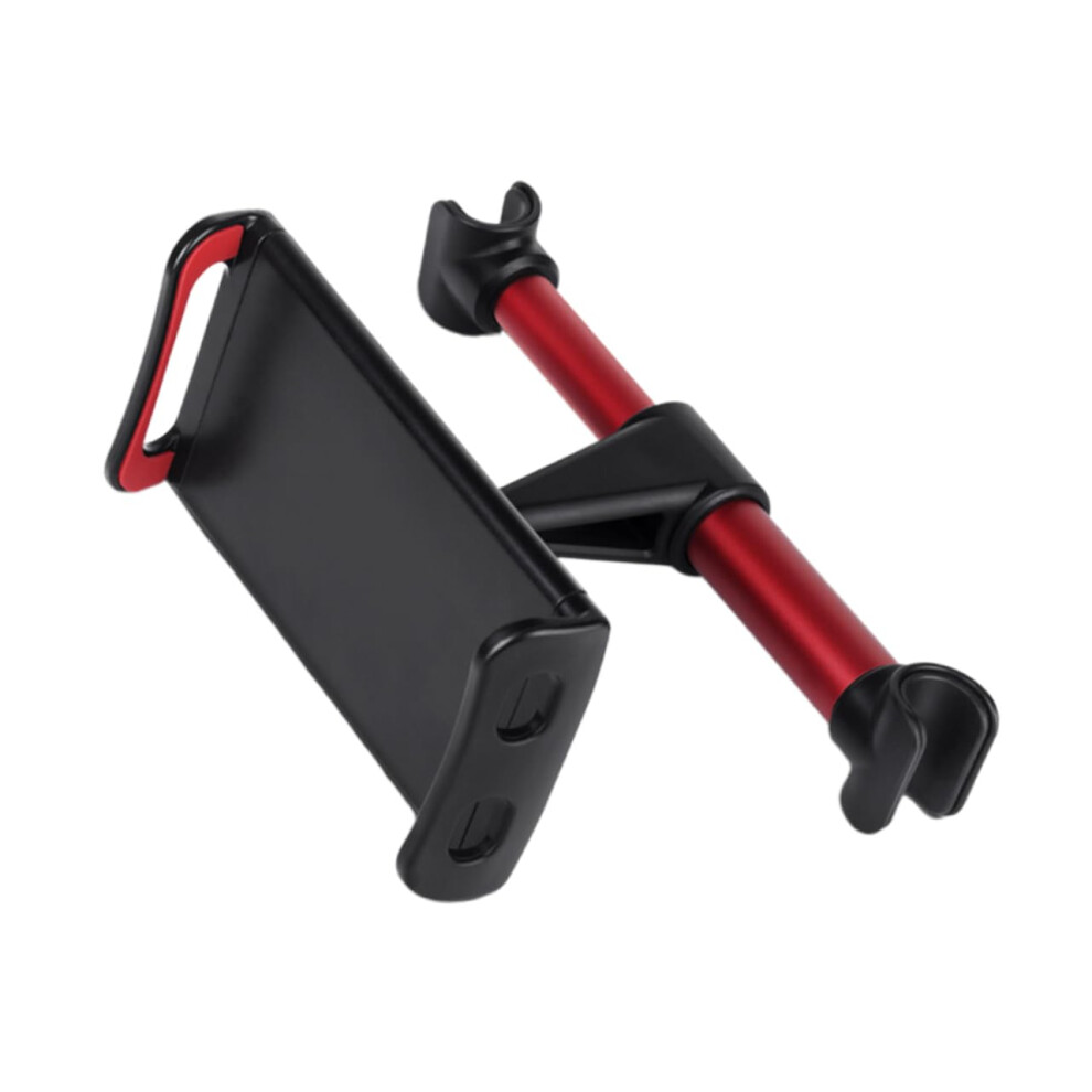 1Pc Car Back Seat Holder With Rotation Headrest Bracket For Phones Tablets Easy Installation Fit For All Smartphones Red 9323874978475