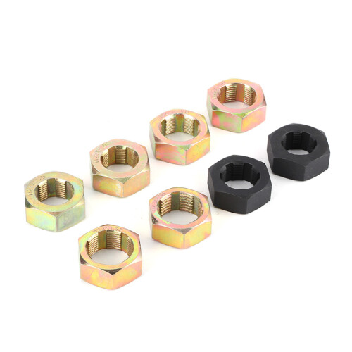 8pcs Universal Axle Spindle Rethreading Tool Set Iron Multi-Size