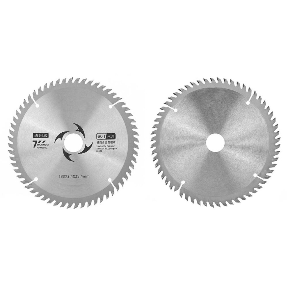 Carbide Circular Saw Blade 7 Inch 60T For Woodworking, 180X2.4mm 8751361561779