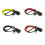 (Red) Steering Wheel Lock, Steering Wheel Lock Anti-Theft Device with Key, Car Lock Tool, Universal Lock Strap 5