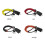 (Black) Steering Wheel Lock, Steering Wheel Lock Anti-Theft Device with Key, Car Lock Tool, Universal Lock Strap 4