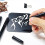 2Pcs Invisible Inks Pen with LED Keychain Flashlight for Secret 7