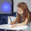 2Pcs Invisible Inks Pen with LED Keychain Flashlight for Secret 2