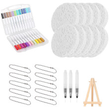 3D Magics Puff Paint Kits DIY Bubble Drawing Pen 3D-D round set