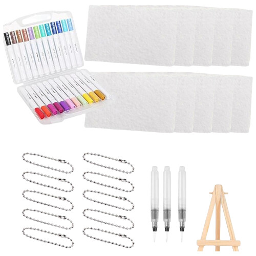 3D Foam Texture Painting Kits 3D Magics Puff-F rectangular set