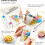 3D Foam Texture Painting Kits 3D Magics Puff-F rectangular set 6