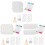3D Foam Texture Painting Kits 3D Magics Puff-F rectangular set 2