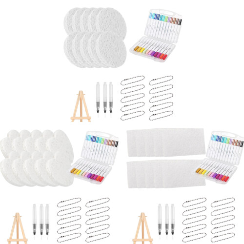 3D Foam Texture Painting Kits 3D Magics Puff-F rectangular set 1